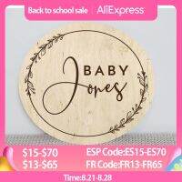 【hot】☜✕  1pc Baby Name Announcement Keepsake Personalised Pregnancy Newborn Photo Prop Room Decoration wooden