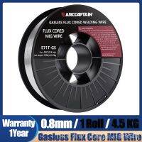 hk∏۞❖  ARCCAPTAIN 10Lbs Flux Core Welding Wire 4.5 030  0.8mm 1 Roll E71T-GS  Gasless Carbon Machine