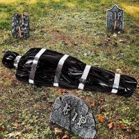 【YP】 Dead Props Outdoor Scary Victim Prop Increase The Terror Creepy Haunted Fake Corpse Ornament