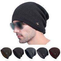 Cool Snow Hats Trendy Skully Hat Oversized Stretchy Men Warm Chunky Baggy Slouchy Winter Women Baseball Caps Womens hat