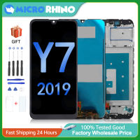 Original 6.26 "สำหรับ Y7 2019 LCD DUB-LX3 DUB-L23 DUB-LX1 Y7 PRIME 2019 TOUCH scrip SENSOR อะไหล่ซ่อมเปลี่ยน