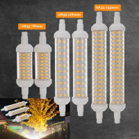 【✲High Quality✲】 dongdangx59 ตัวโคม R7s เซรามิก10W 15W 20W Smd 2835 78Mm 118Mm 135Mm R7s ไฟ Led หลอดไฟ Ac220v ประหยัดพลังงานเปลี่ยนหลอดฮาโลเจน