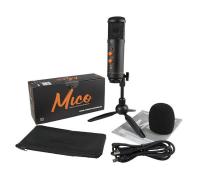 Monkey Banana Mico *ของแท้รับประกันศูนย์* ไมโครโฟน USB Microphone , 16bit / 48kHz, 30Hz–18kHz, ฟรี!! Wind screen/USB Cables/Tripod Stands/Carry Bag