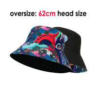 [hot]Oversize Panama Hat for Men Travel Beach Fisherman Hat Two Side Ware Bucket Hats for Women Big Heads 62 cm Bob Male Summer Hat