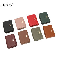 JCCS Genuine Leather Designer Wallet Women and Men"s Wallet Fashion Money Bag Pocket Ladies Luxury Short Purse