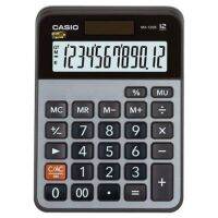 CASIO เครื่องคิดเลข ตั้งโต๊ะ หน้าจอ 12 หลัก รุ่นMX-120B  ใช้ได้ทั้งพลังงานแบตฯ และ พลังงานแสงอาทิตย์