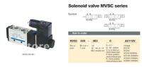 MVSC220-4E2C 110V AC 5Port 3Pos 1/4" BSP Solenoid Air Valve Dual Coil Led Valves