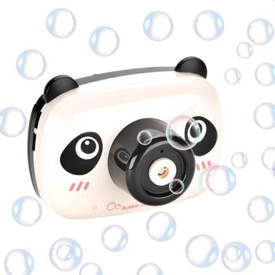 Bubble Camera Toys for Kids Portable Automatic Bubble Blower Panda Shape Sealed and Watertight Bubble Machine with Light and Music for Children Girls Boys regular