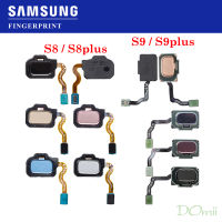 1Pcs ลายนิ้วมือหน้าแรก Flex Cable สำหรับ Samsung Galaxy S8 S8 + S9 S9 + Plus G950 G955 G950F G955F G960 G965 G960F G965F