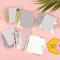 4นิ้วอัลบั้มรูปโปร่งใส Glitter Mini Photocard Binder Loose-Leaf Card Storage Album 20หน้าภายใน Shiny PVC Card Holder