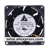 ¤ Delta PFR0812XHE 80mm 12V 4.90A fans 13000rpm High speed 80X80X38mm 8038 8cm cooling fan cooler for Server