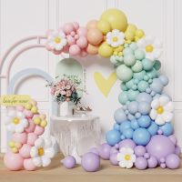 【DT】hot！ Garland Arch Kit Rainbow Decoração para menina aniversário festa de casamento Baby Shower Supplies