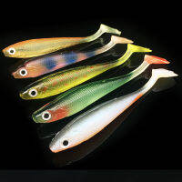 5ชิ้น/เซ็ต T หางประดิษฐ์ปลาคาร์พซิลิโคนหนอนเหยื่อตกปลาเหยื่ออ่อน Swimbait