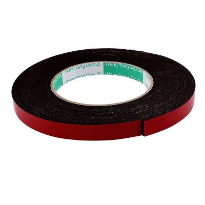 8mm 10mm 12mm Double Side Tape Adhesive Sticker 2mm Thickness Sponge Foam Glue Strip Sealing 5M Length for Fixing Pad Sticky Adhesives Tape