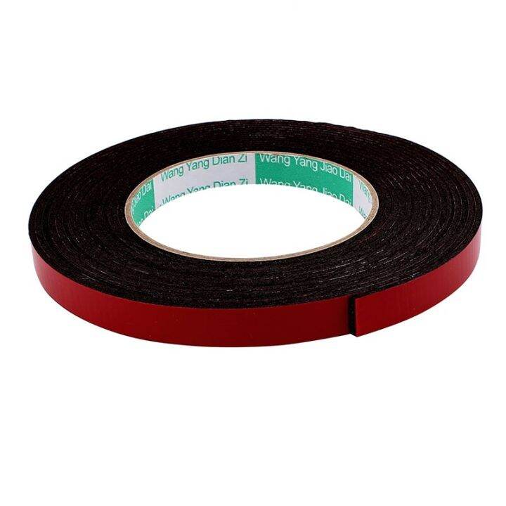 8mm-10mm-12mm-double-side-tape-adhesive-sticker-2mm-thickness-sponge-foam-glue-strip-sealing-5m-length-for-fixing-pad-sticky-adhesives-tape