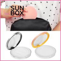 SUN BOX เล็ก ตู้คอนเทนเนอร์เดินทาง ว่างเปล่า กล่องเครื่องสำอาง กล่องแต่งหน้า แป้งอัดแข็ง ตู้คอนเทนเนอร์ขนาดเดินทาง คอนเทนเนอร์เครื่องสำอาง 5 กรัม