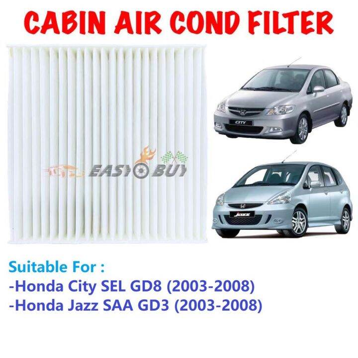 CABIN AIR COND FILTER HONDA CITY SEL GD8 (20032008) / JAZZ SAA GD3