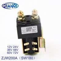 Sw180 Dianqi แบบเปิดไม่ปกติ12V 24V 36V 48V 60V 72V 200a Dc Zjw200a จัดการเครื่องกว้านรถยนต์