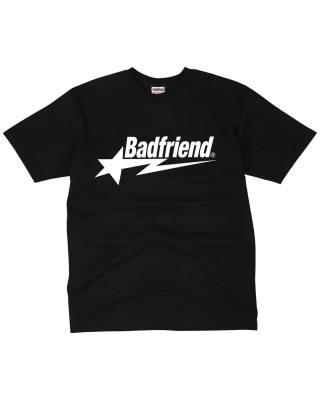 Y2K ฮิปฮอปจดหมายพิมพ์เสื้อยืด Badfriend พิมพ์ขนาดใหญ่ท็อปส์ใหม่ฮาราจูกุแฟชั่นสบายๆทุกการแข่งขันหลวมท็อปส์ Streetwear