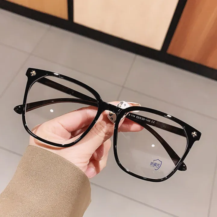 Fashion New Korean Eyeglasses Big Frame Anti Blue Glasses Lazada Ph