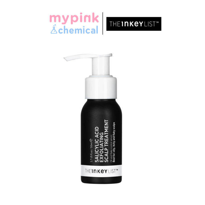 The Inkey List Salicylic Acid Exfoliating Scalp Treatment (50ml) Lazada