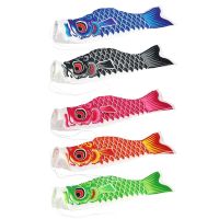 Cartoon Fish Wind Sock Flag Colorful Japanese Style Windsock Carp mini Koinobori Gifts Fish Wind Streamer Home Party Decorations