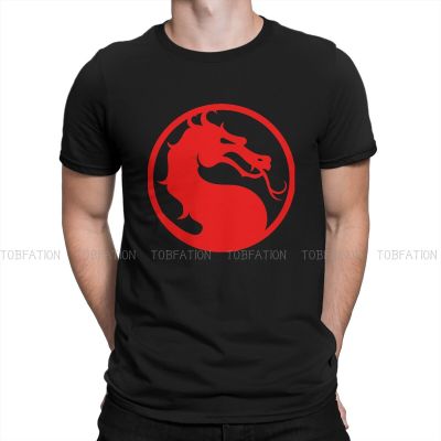 Red Dragon Round Collar TShirt Mortal Kombat Action Fantasy Polyester Basic T Shirt Men Clothes Individuality Big Sale