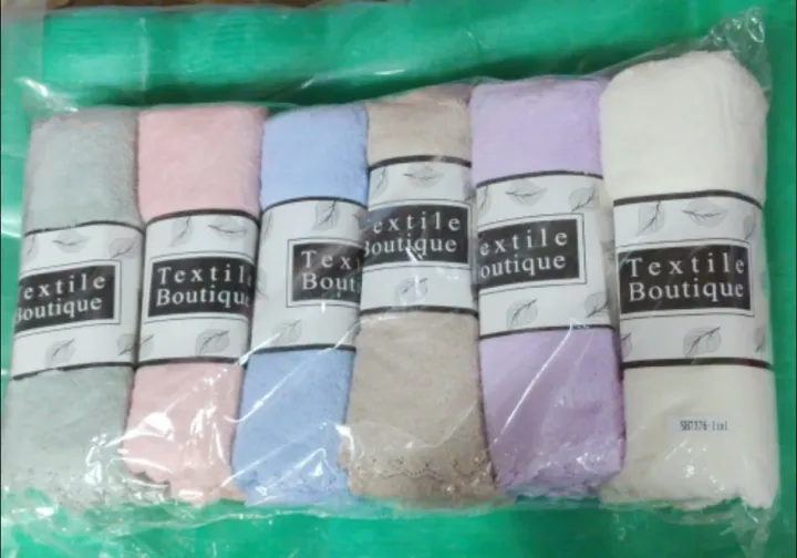 Textile boutique hand towel microfiber class A Lazada PH