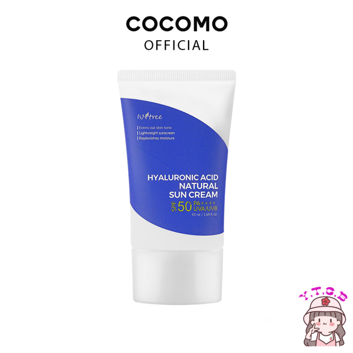 Isntree Hyaluronic Acid Watery Sun Gel SPF50+ PA++++ 50ml Lazada
