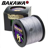 BAKAWA 8 Strands Speckle PE Braided Fishing Line 300M 500M 1000M 150M 100M X8 Tresse Peche Saltwater Weave Multifilament Pesca