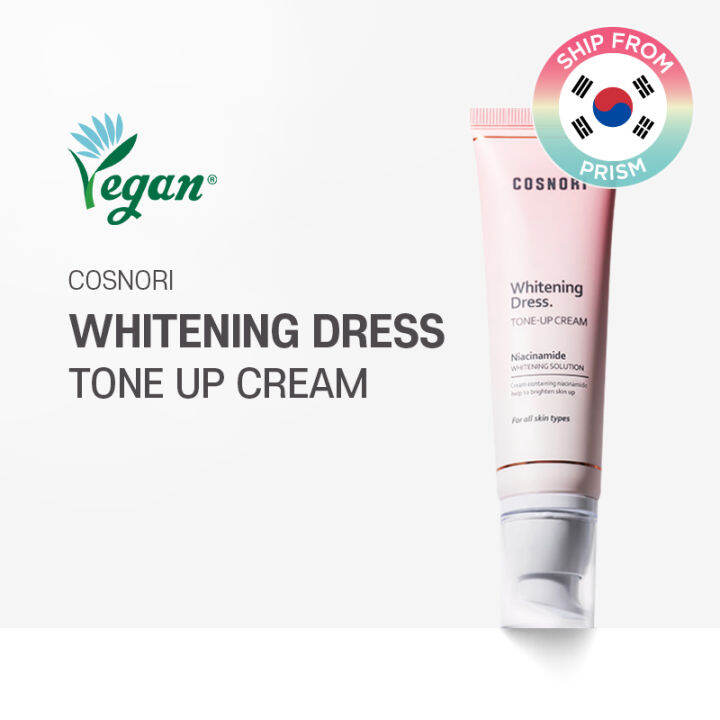 Cosnori Whitening Dress Tone Up Cream Vegan Cream from PRISM | Lazada