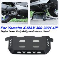 ☫☢☃ For XMAX300 Motorcycle Engine Lower Body Bellypan Protector Guard Chassis Shield Protection Board For Yamaha X-MAX 300 2021 2022