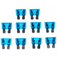 ●✾ 10 Pieces 15A 32V Blue Auto Car Standard Blade Fuses for Car Truck SUV Motorcycle