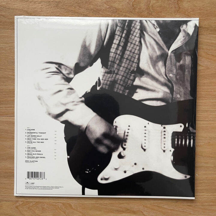 แผ่นเสียง-eric-clapton-slow-hand-35th-anniversary-lp-album-reissue-remastered-180-gram-gatefold-แผ่นเสียงมือหนึ่ง-ชีล