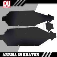 รถ RC สำหรับ Arrma 6วินาที KRATON Exb แชสซียามรุ่นที่กว้างขึ้นแชสซีเกราะนำเข้าอุปกรณ์วัสดุไนลอน