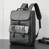 [COD] wholesale and retail new mens backpack simple street casual college student bag computer