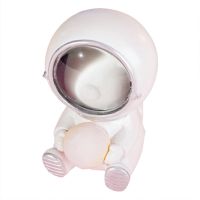 Lovely Galaxy Adores Astronaut Night Light Personalized Bedroom Ornament Star Lamp Gift