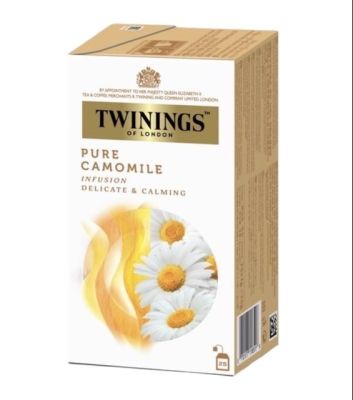 Twinings Pure Camomile tea ชาทไวนิงส์ เพียว คาโมมายล์