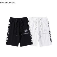 Balenciag กางเกงขาสั้นลําลอง ผ้าฝ้าย ปักลาย แฟชั่นสําหรับผู้ชาย ผู้หญิง