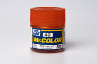สีสูตรทินเนอร์ Mr.color 49 Clear Orange
