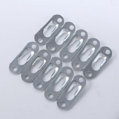 44mm x 16mm Picture Hanger Metal Keyhole Hanger Fasteners For Picture Photo Frame Furnniture Cabinet