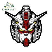 EARLFAMILY 13X9.8ซม. GUNDAM สติกเกอร์สำหรับหมวกกันน็อครถยนต์รถจักรยานยนต์อุปกรณ์เสริมไวนิล JDM Decals กันน้ำการ์ตูน Paste