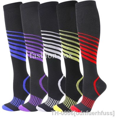 ▼▬ New Compression Socks Marathon Recovery Outdoor Cycling Hiking Riding Non-slip Stockings Men Women