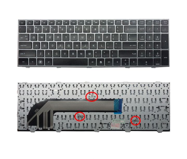 คีย์บอร์ด-เอชพี-hp-keyboard-แป้นอังกฤษ-สำหรับรุ่น-hp-probook-4540-4540s-4545-4545s