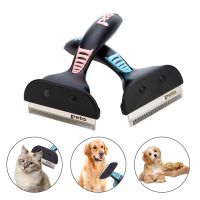 Pet Dog Brush Hair Removal Cat Brush Comb For Dogs Cats Long Short Hair Deshedding Trimmer Pet Grooming Tools Dog Supplies Brushes  Combs