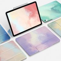 {RUBBIE Shell} สำหรับ iPad Air 4 5 10.9เคส2022ซิลิโคนแบบตั้งสำหรับ iPad Pro ฝาครอบตัวยึดดินสอรุ่น10th 11 2020 2021