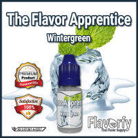 The Flavor Apprentice Wintergreen - กลิ่นวินเทอร์กรีน (กลิ่นน้ำมันระกำ) - กลิ่นผสมอาหาร - ผ่านการรับรองจาก อย. ประเทศไทย บรรจุและขายโดย Flavorfy กลิ่นผสมอาหารอเนกประสงค์ เหมาะสำหรับ ลูกอม, กัมมี่, น้ำผลไม้, เบเกอรี่, ไอศครีม, ของเหลวอื่่นๆ