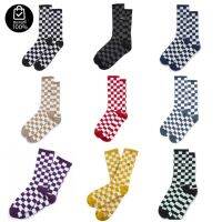 ถุงเท้าVANS SOCKS CREW II CHECKERBOARD **ได้1คู่**สินค้ามีประกันแท้