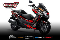 Honda Forza 300 2012 ลาย หมาป่า