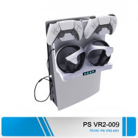 แท่นชาร์จคอนโทรลเลอร์สำหรับ VR2 PS สำหรับตัวควบคุม PS5เครื่องชาร์จหมวก VR ที่แขวนสิ่งของ